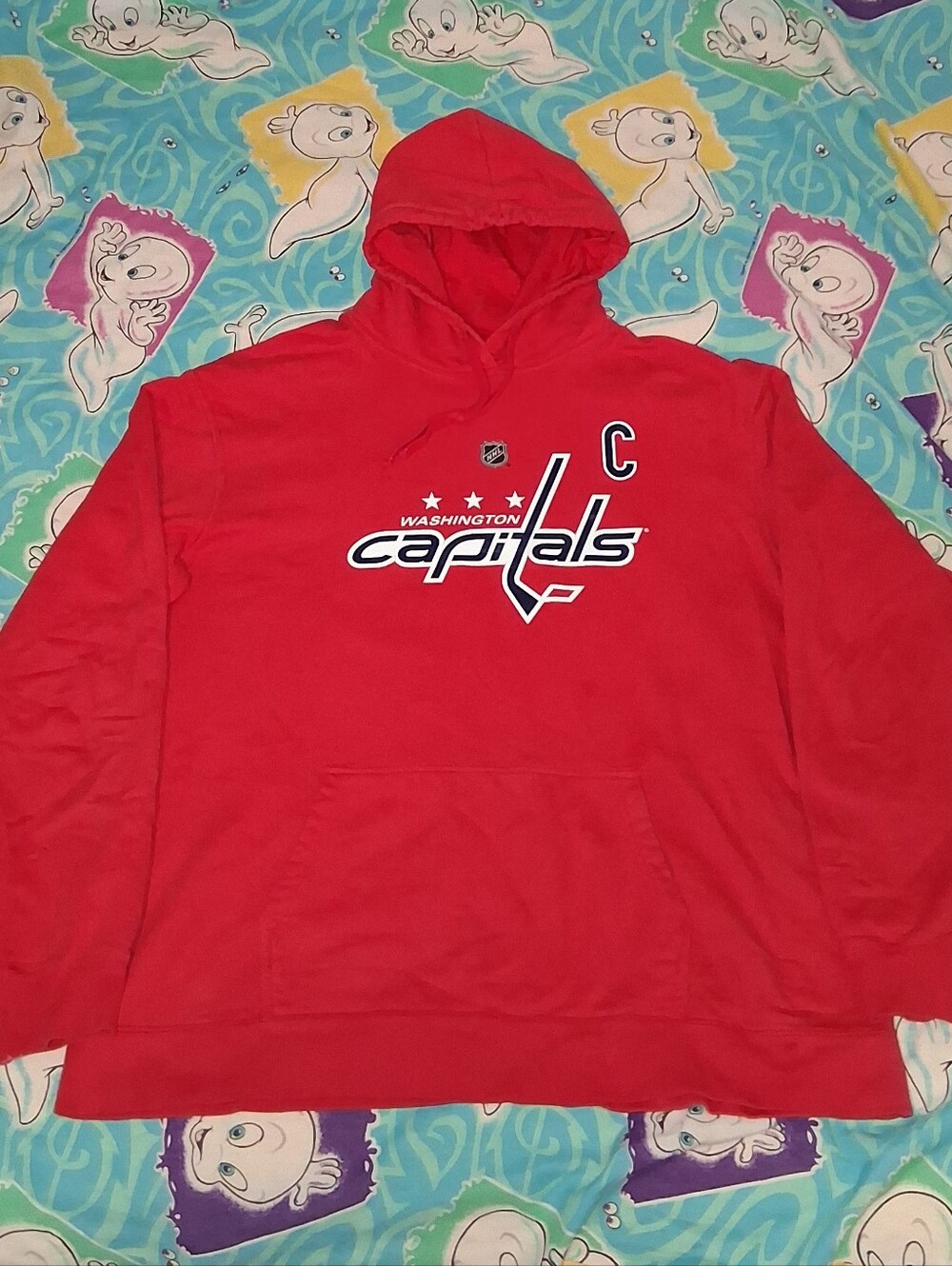 Alexander Ovechkin Washington Capitals Hoodie Hooded Sweatshirt Hockey Jersey